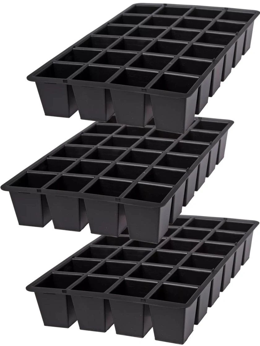 GrowEase 24 Replacement Planting Trays, Set Of 3