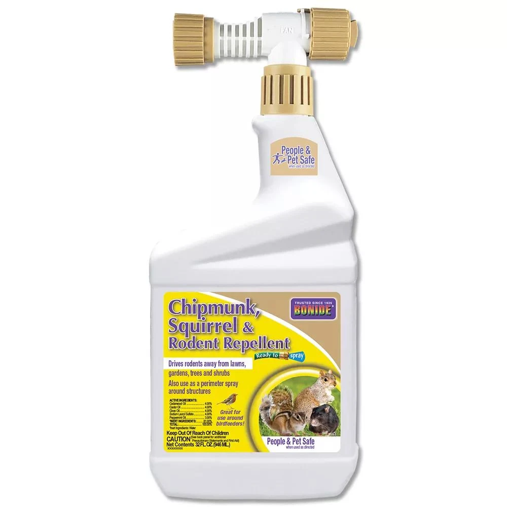 BonideĀ® Chipmunk, Squirrel And Rodent Repellent Ready To Use Spray