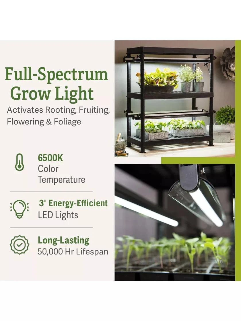LED Stack-n-Grow Lights - 2-Tier System - Image 4